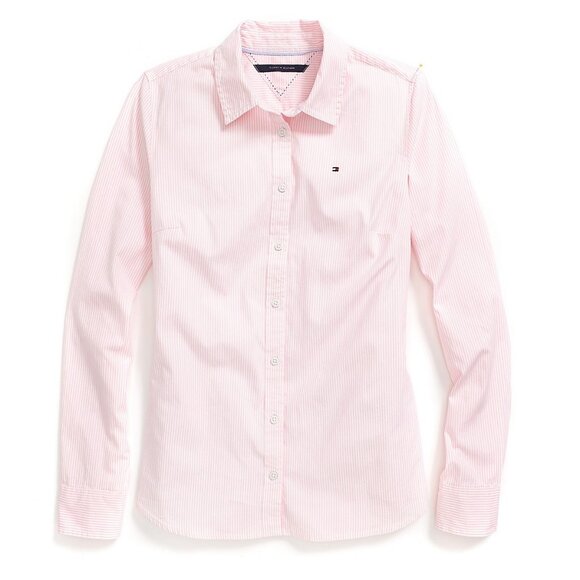Tommy Hilfiger Women Oxford Striped Shirt - Picture 1 of 7